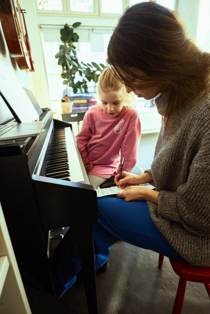 kinder piano les Amsterdam